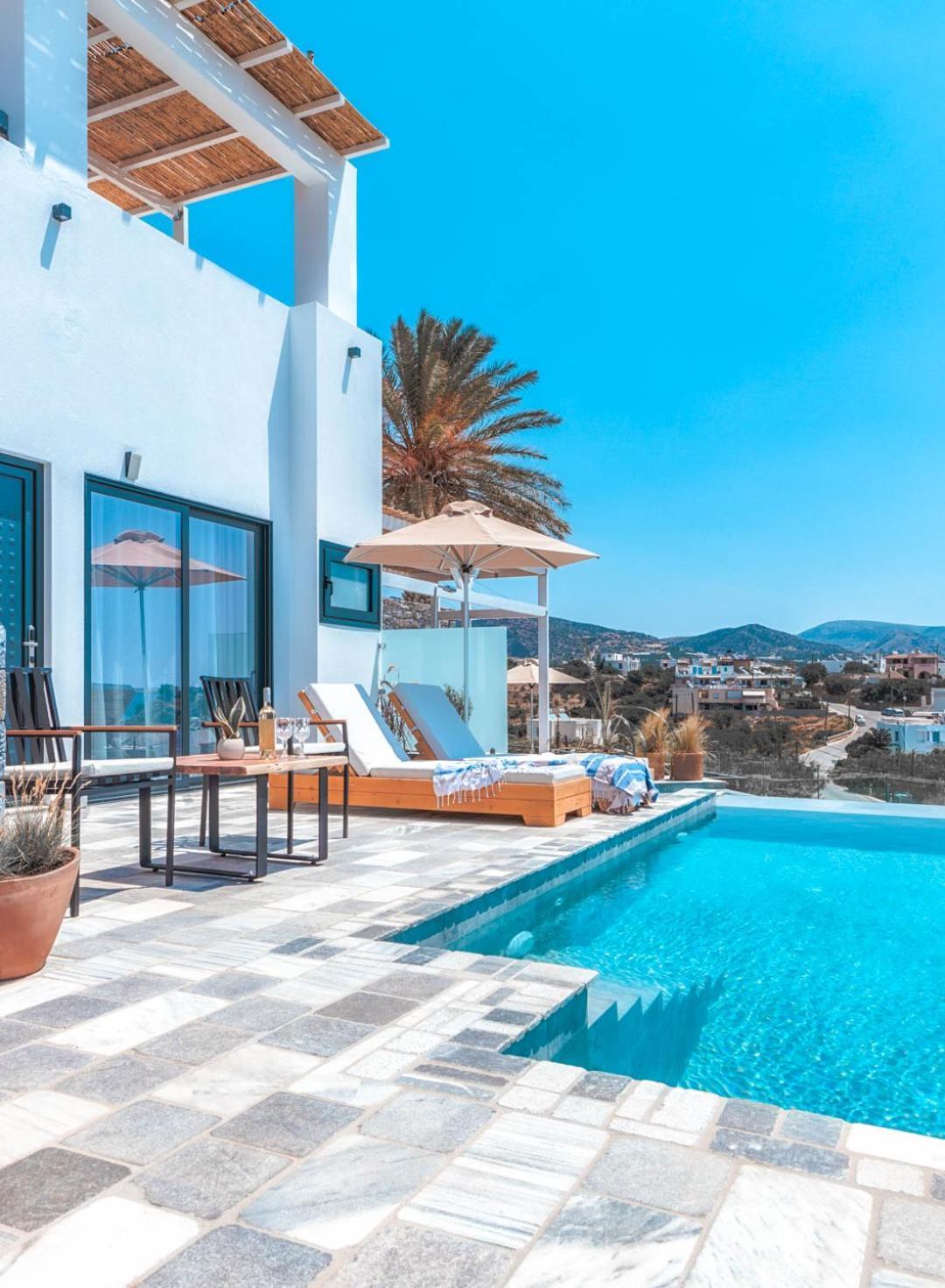 Plakakia Luxury Apartments Makrýgialos Exteriér fotografie