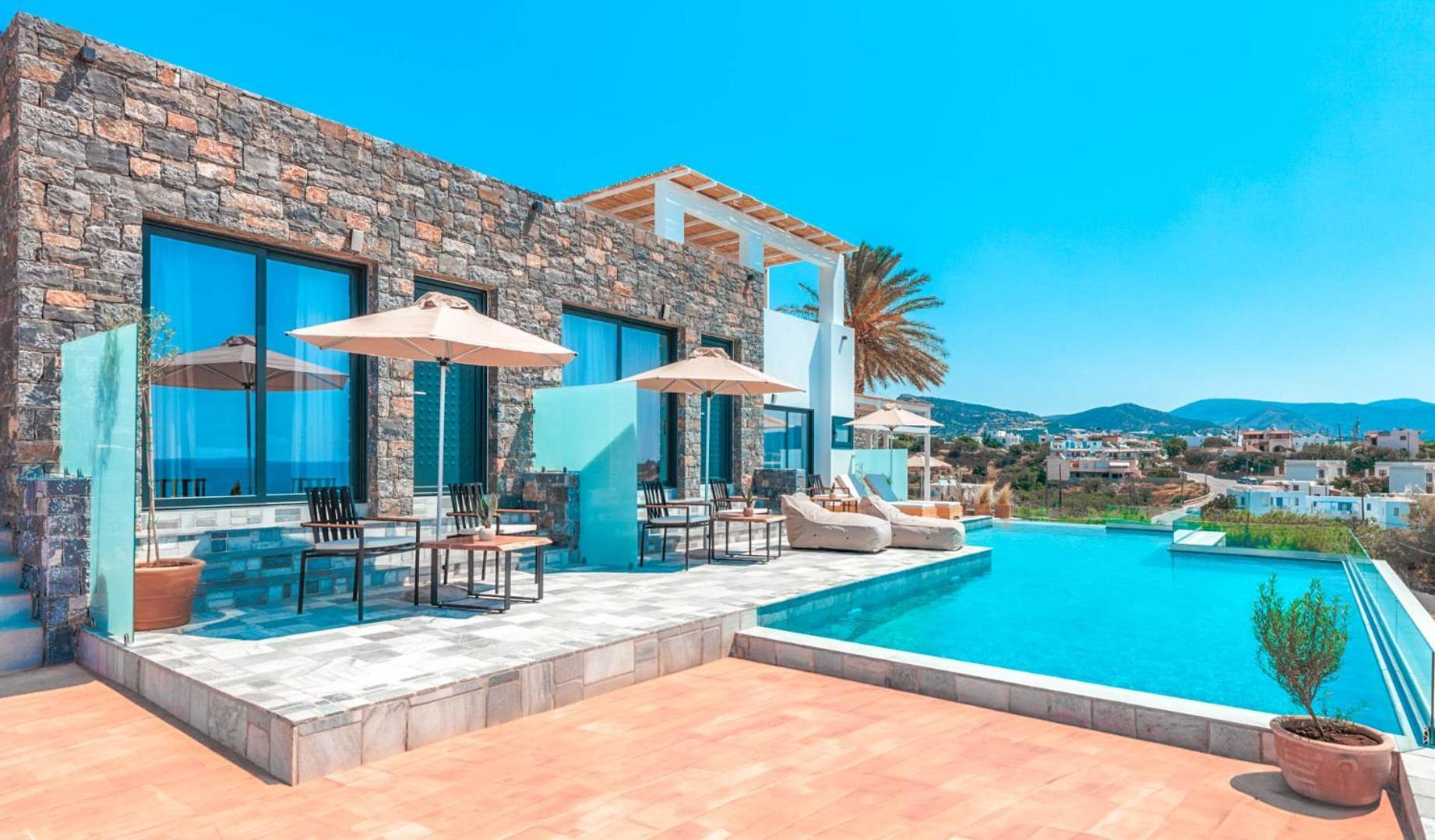 Plakakia Luxury Apartments Makrýgialos Exteriér fotografie
